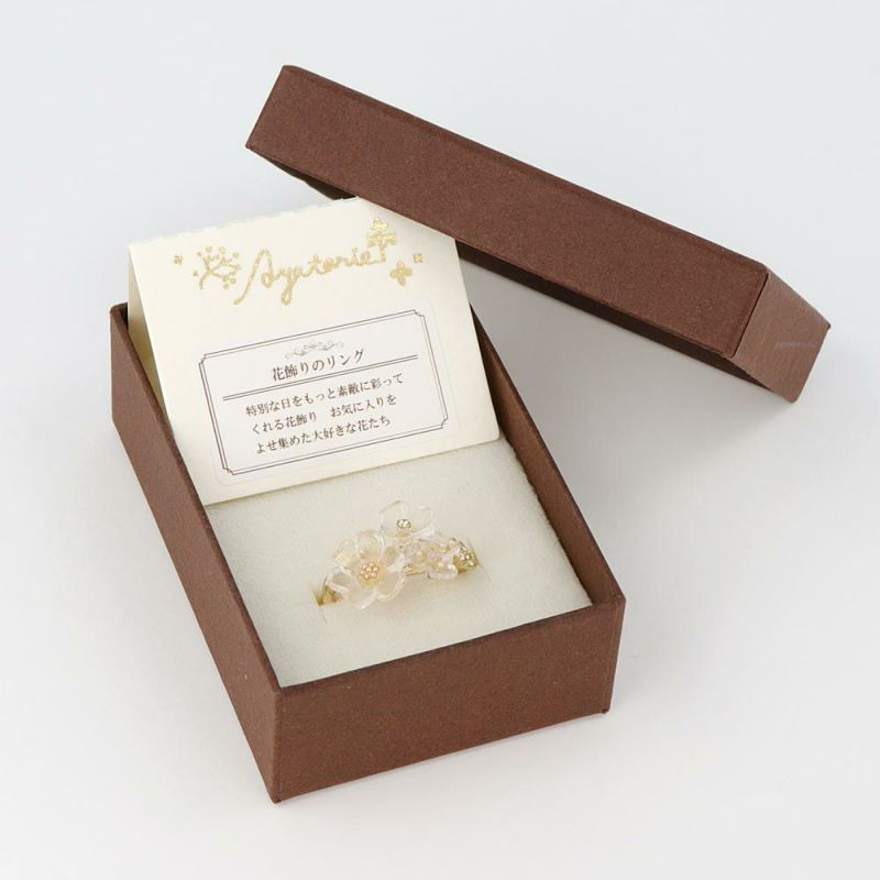 Hình thu nhỏ: Nhẫn Vòng Hoa Ayatori 0525