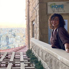 At Hope Centre, one of our ministry partners giving courses to refugees