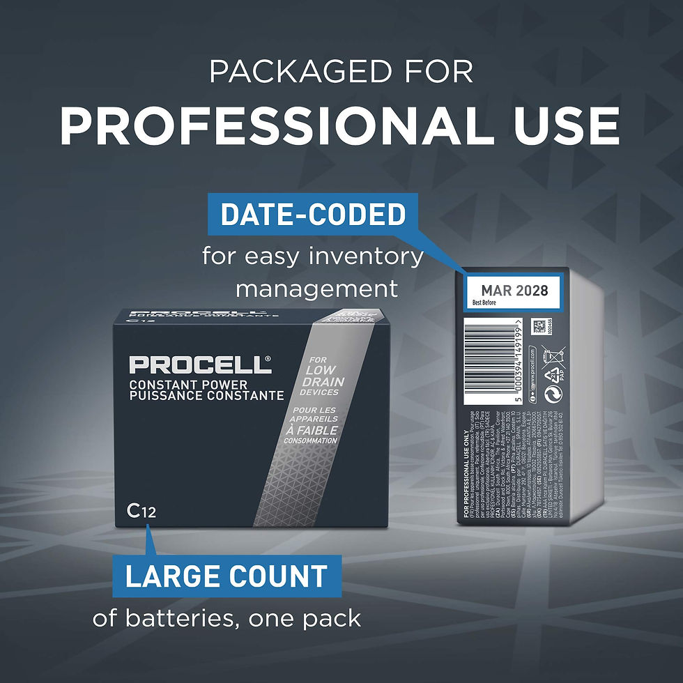 Thumbnail: Procell Alkaline Constant Power C, 1.5V