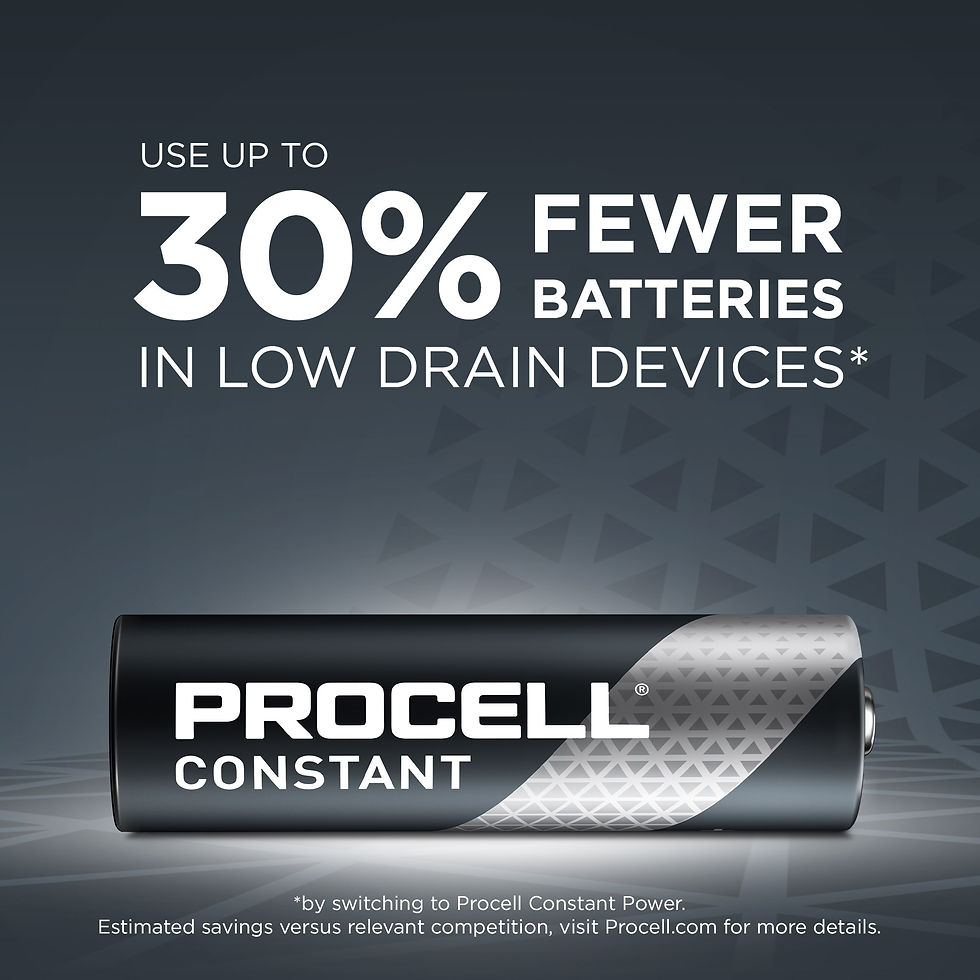 Thumbnail: Procell Alkaline Constant Power AA, 1.5V