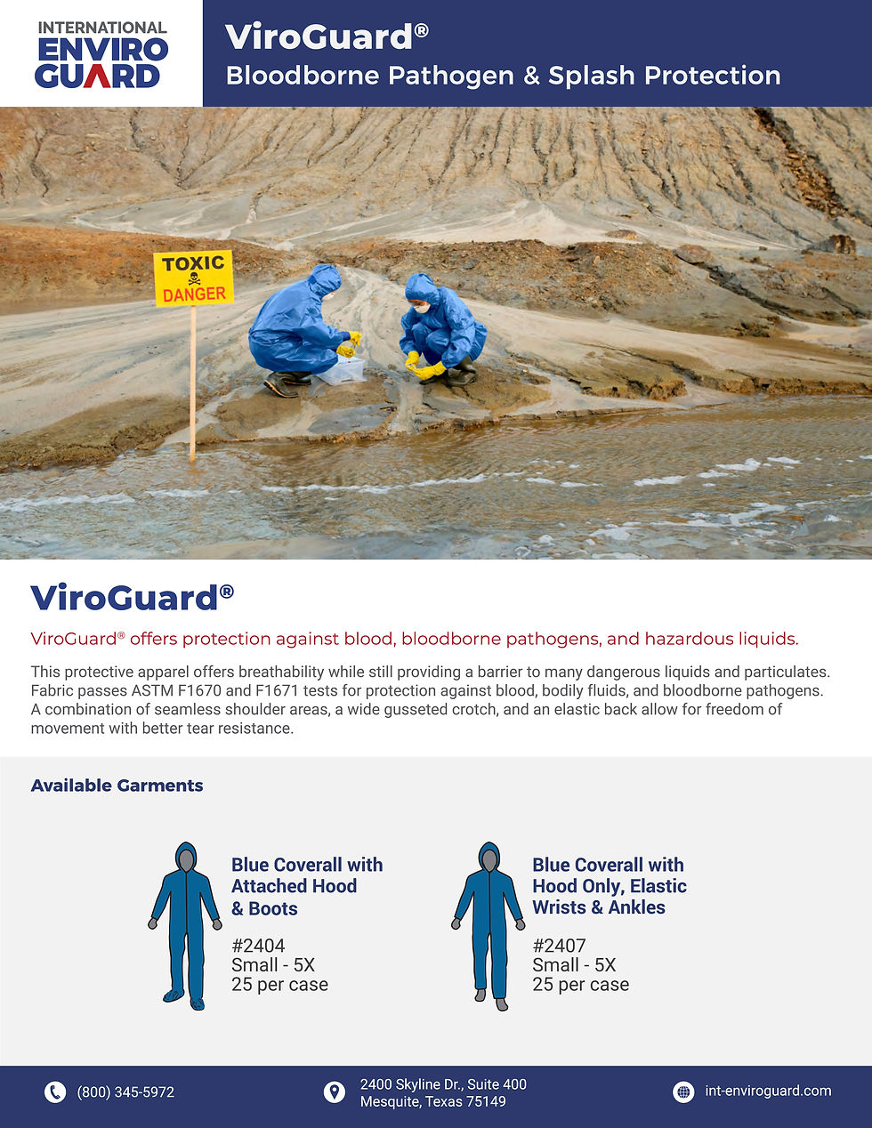 Thumbnail: Coverall with Hood & Boot, Elastic Wrist & Back, Front Zipper with Storm Flap