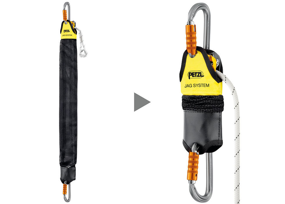 Thumbnail: Petzl Jag Rescue Kit - Reversible Rescue Kit With Jag System Haul Kit