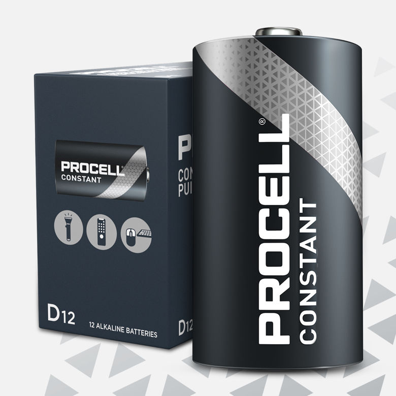 Procell Alkaline Constant Power D, 1.5V