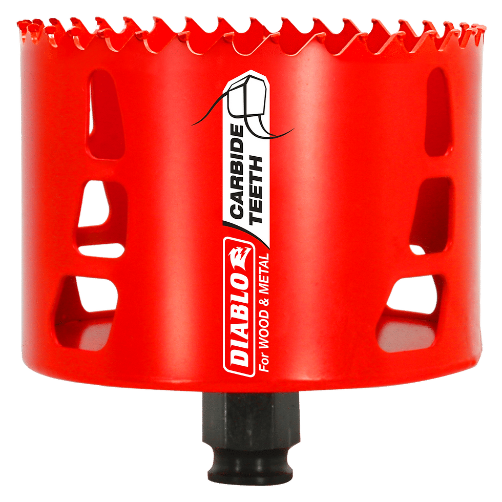 Thumbnail: General Purpose Carbide Holesaw 3-1/4" Thru 4-1/2" Diameter