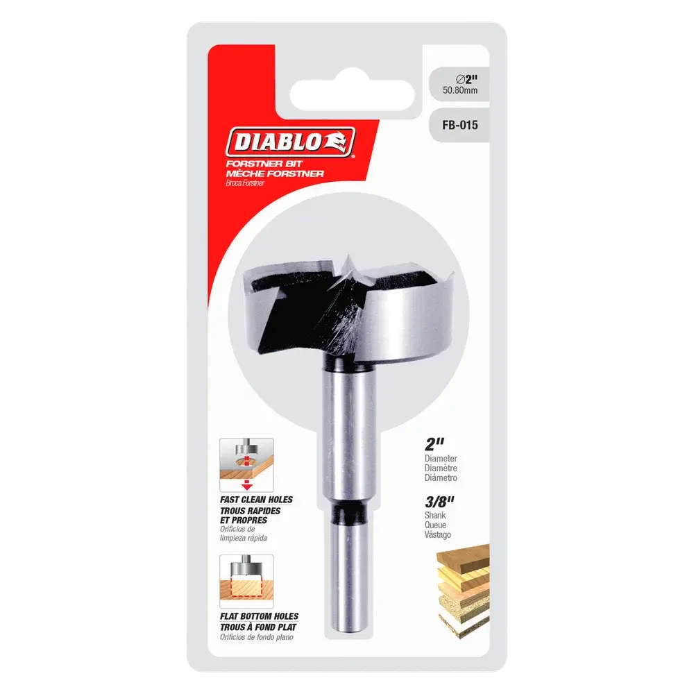 Diablo 2" Forstner Bit for Wood
