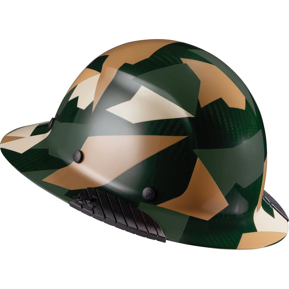 Thumbnail: Dax Jungle Carbon Fiber Full Brim Hardhat