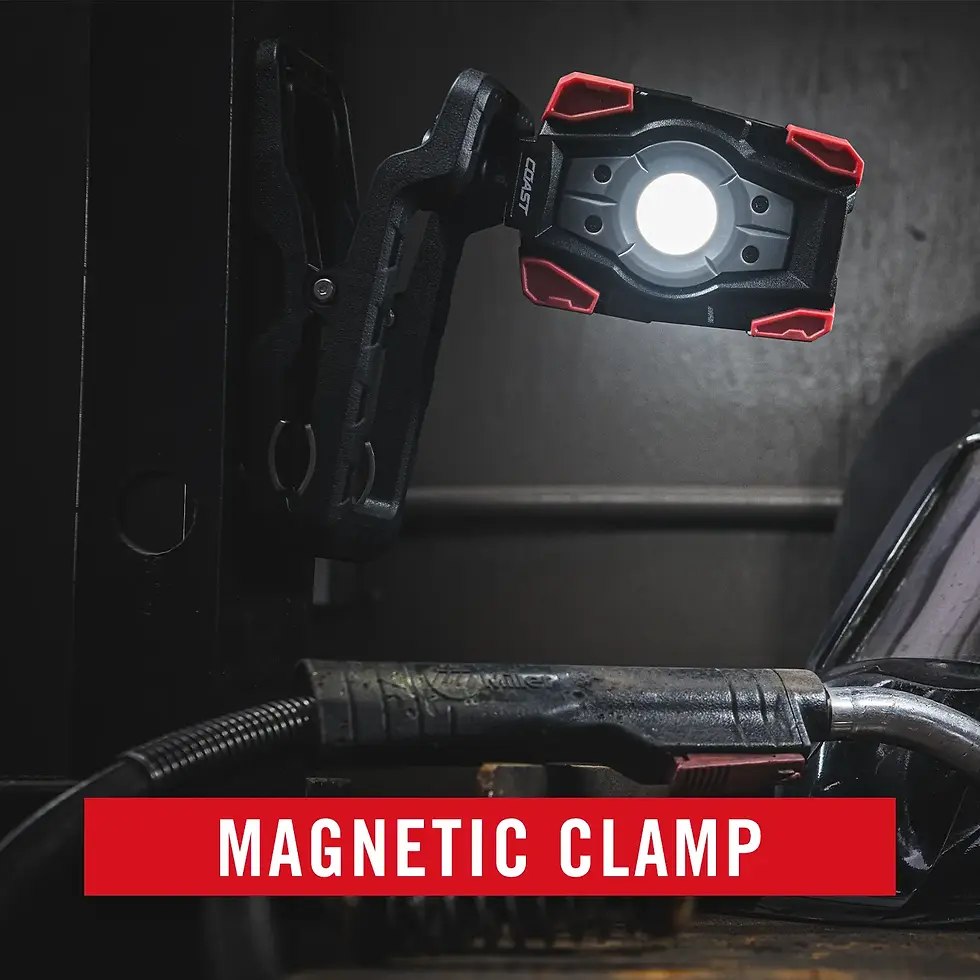 Thumbnail: COAST CL20R RECHARGEABLE UTILITY BEAM WORKLIGHT, MAGNET