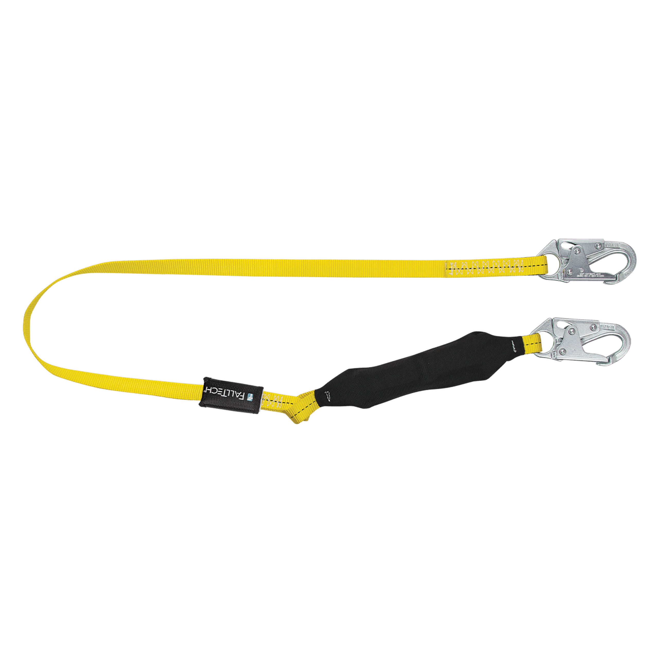 6' Soft Pack FT Basic® Energy Absorbing Lanyard, Single-leg with Steel Snap Hook
