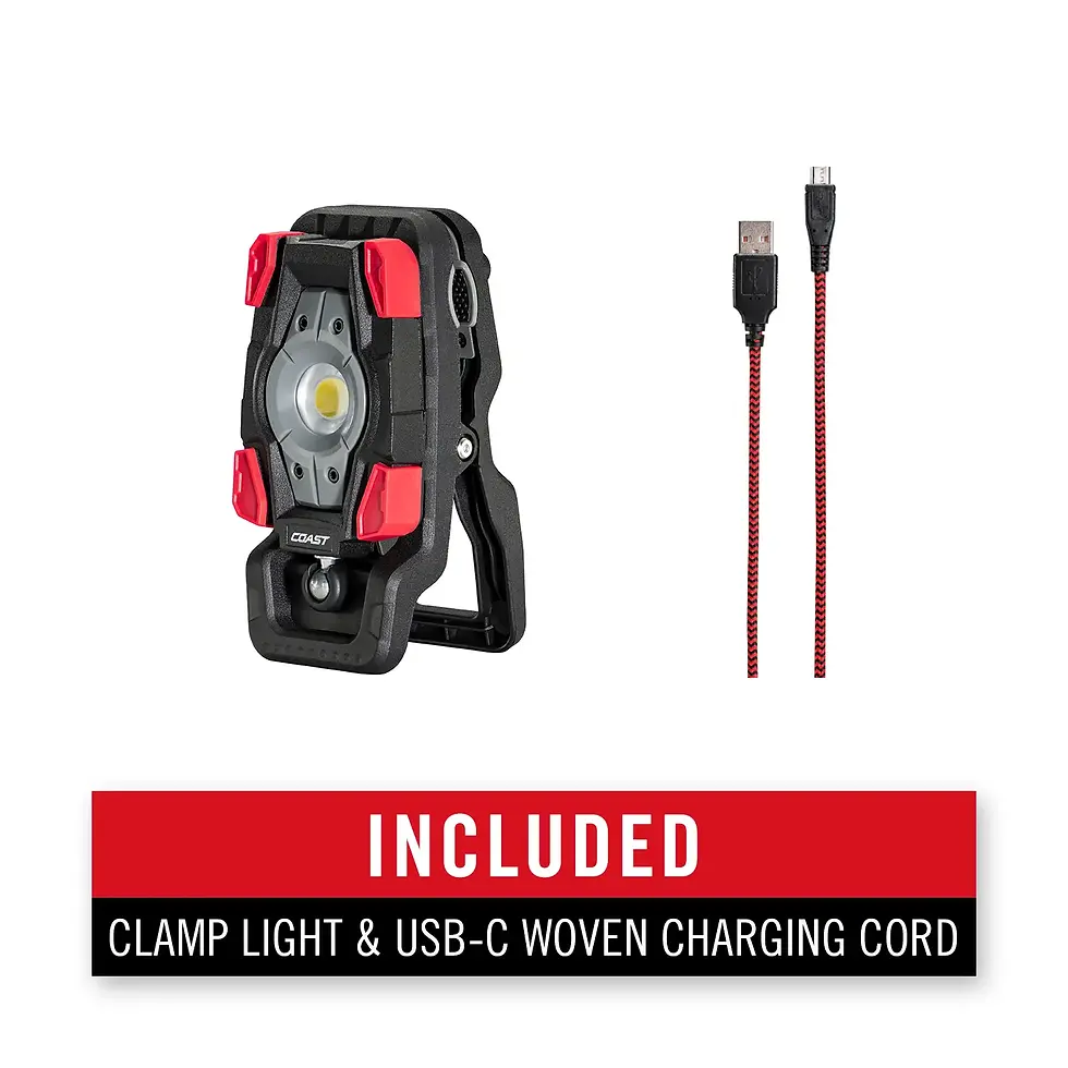 Thumbnail: COAST CL20R RECHARGEABLE UTILITY BEAM WORKLIGHT, MAGNET