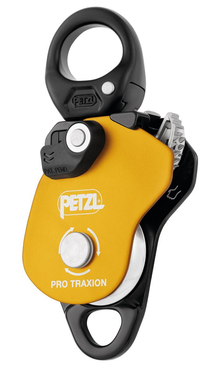Petzl Pro Traxion - Very High-Efficiency, Drop-Resistant Progress-Capture Pulley
