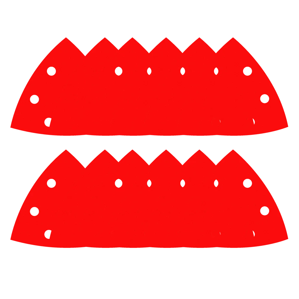 3-3/4" Oscillating Detail Triangle Sanding Sheet Assorted Pk