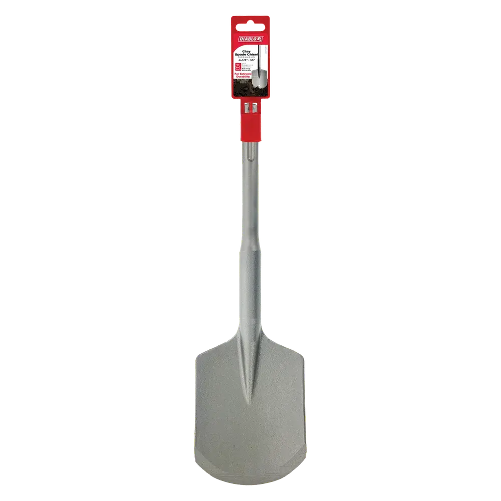 4.5 in. x 17 in. SDS-Max Clay Spade Chisel