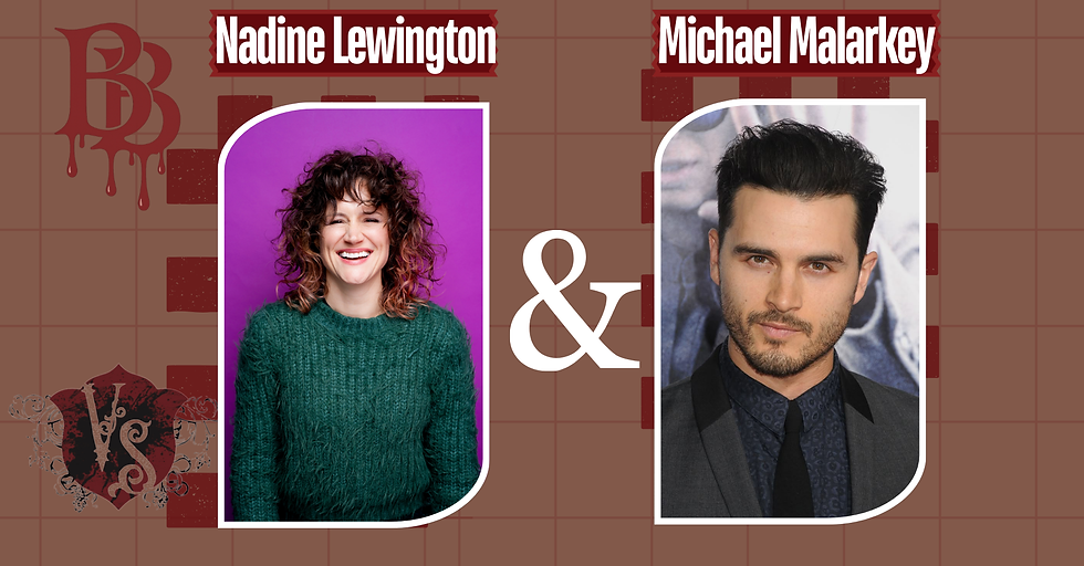 Michael Malarkey & Nadine Lewington Meet & Greet