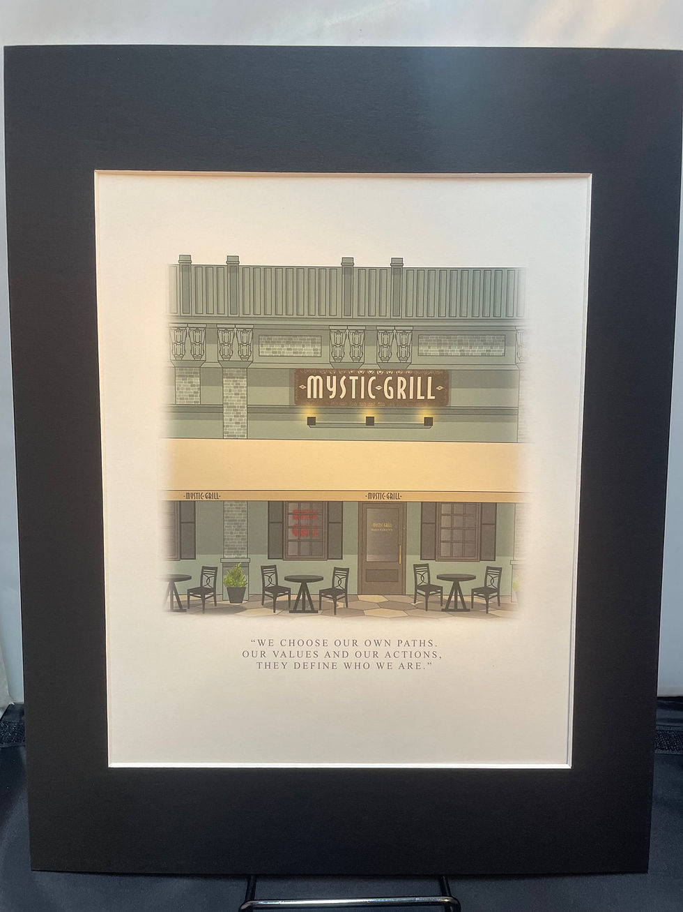 Thumbnail: Matted prints