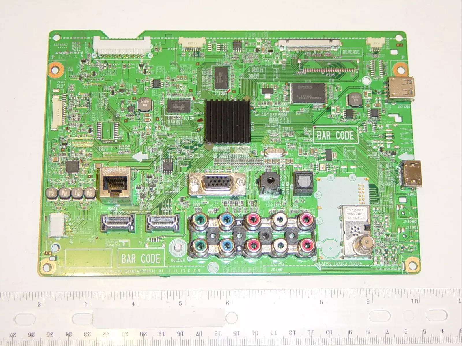 LG EBR75090804,Main Board, Model 55LS4600-UA