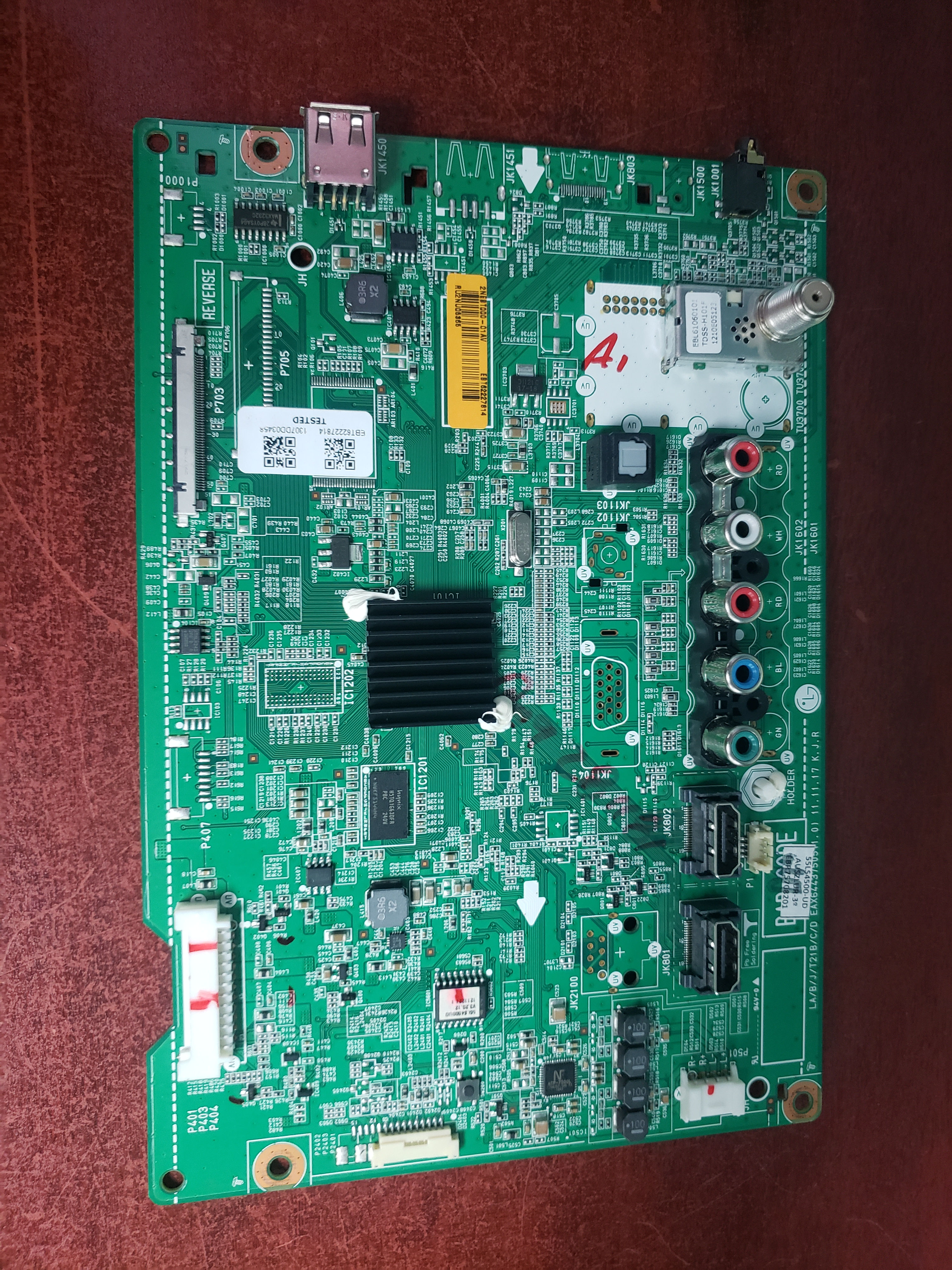 MAIN BOARD EBT62227814 LG 55LS4500-UD