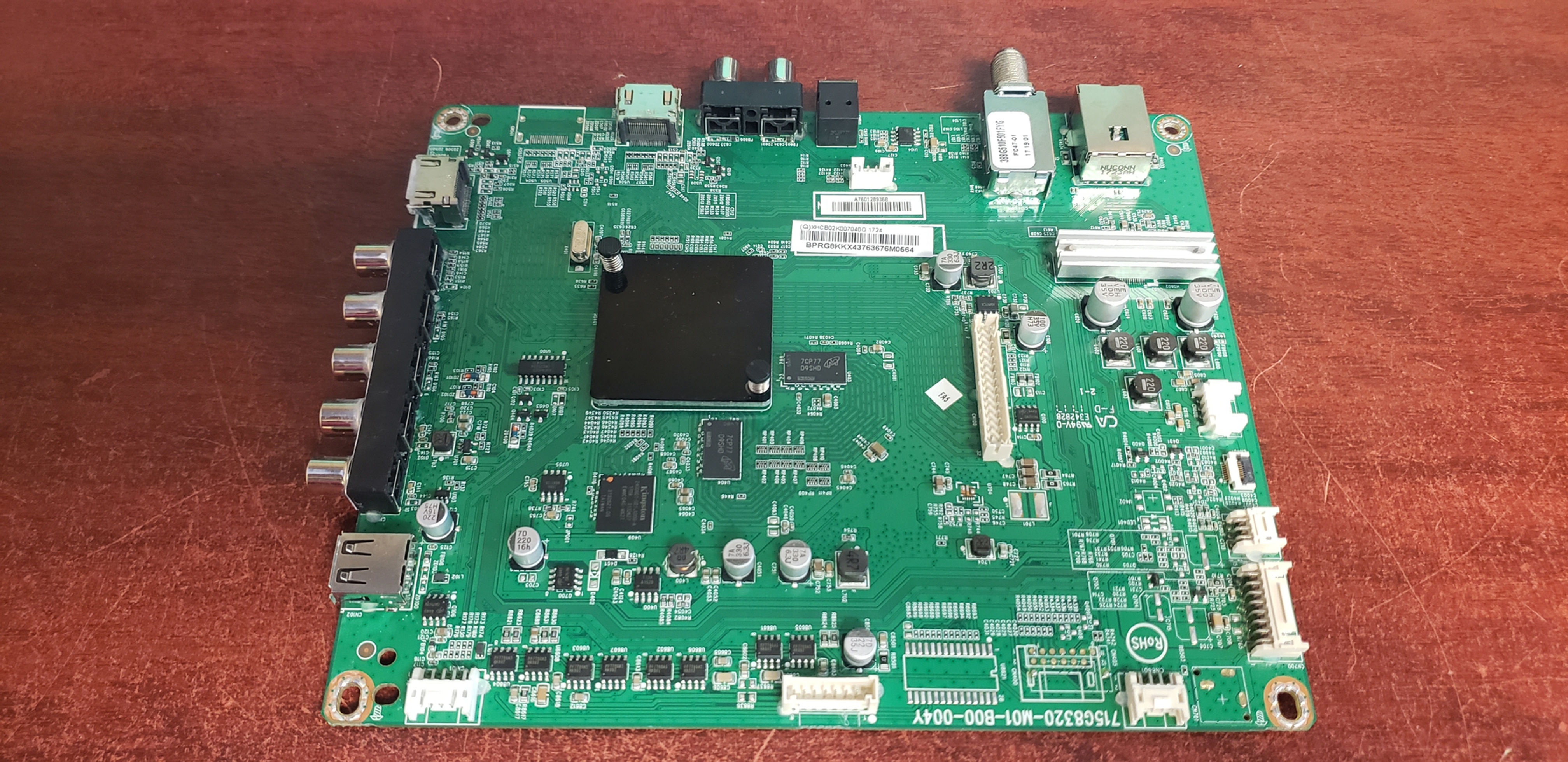 MAIN BOARD 756TXHCB02K007 VIZIO D39F-E1