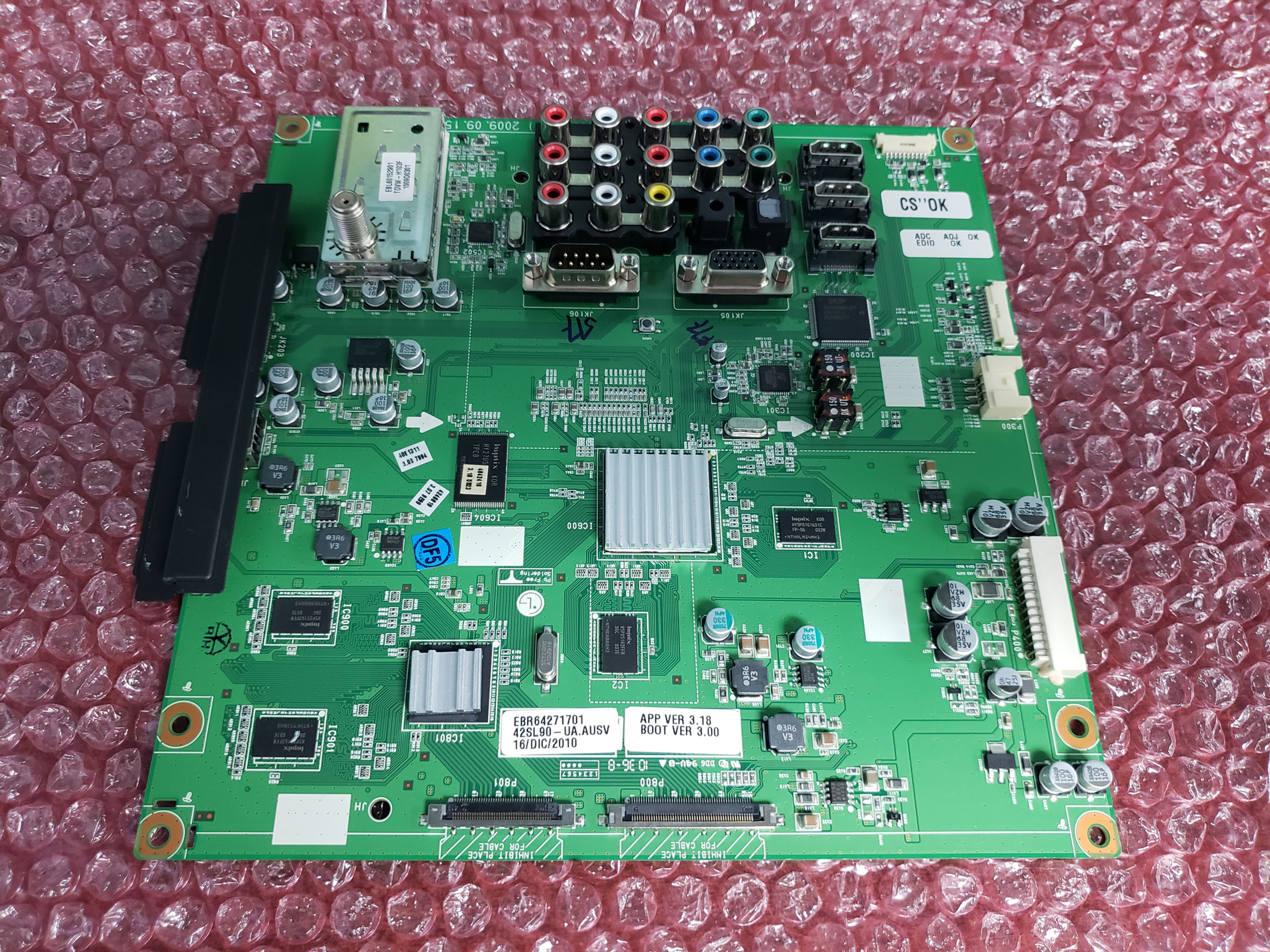 MAIN BOARD EBR64271701 LG 42SL90-UA