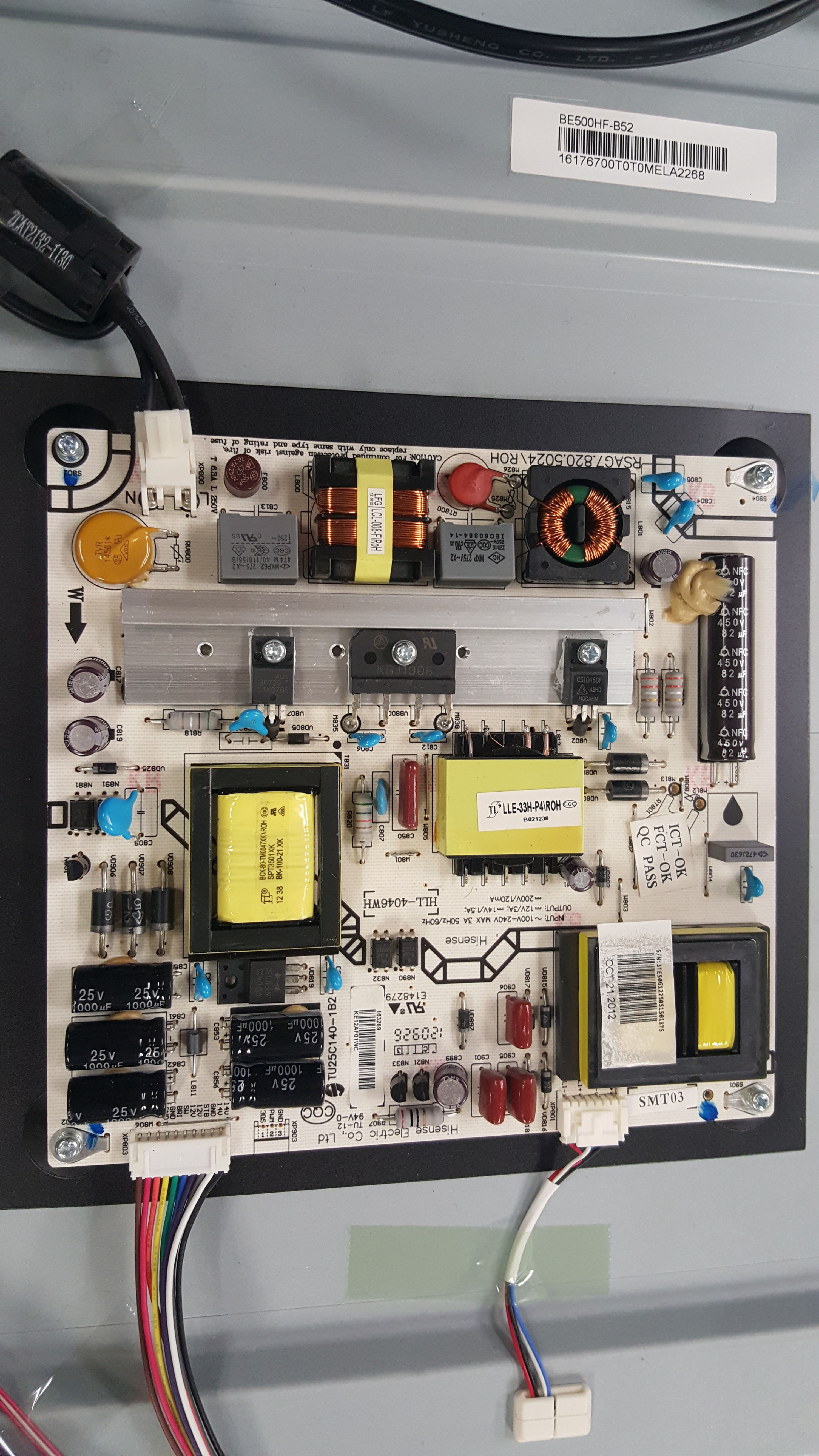 POWER SUPPLY 163269 (HLL-4046WH) HISENSE 50K360G