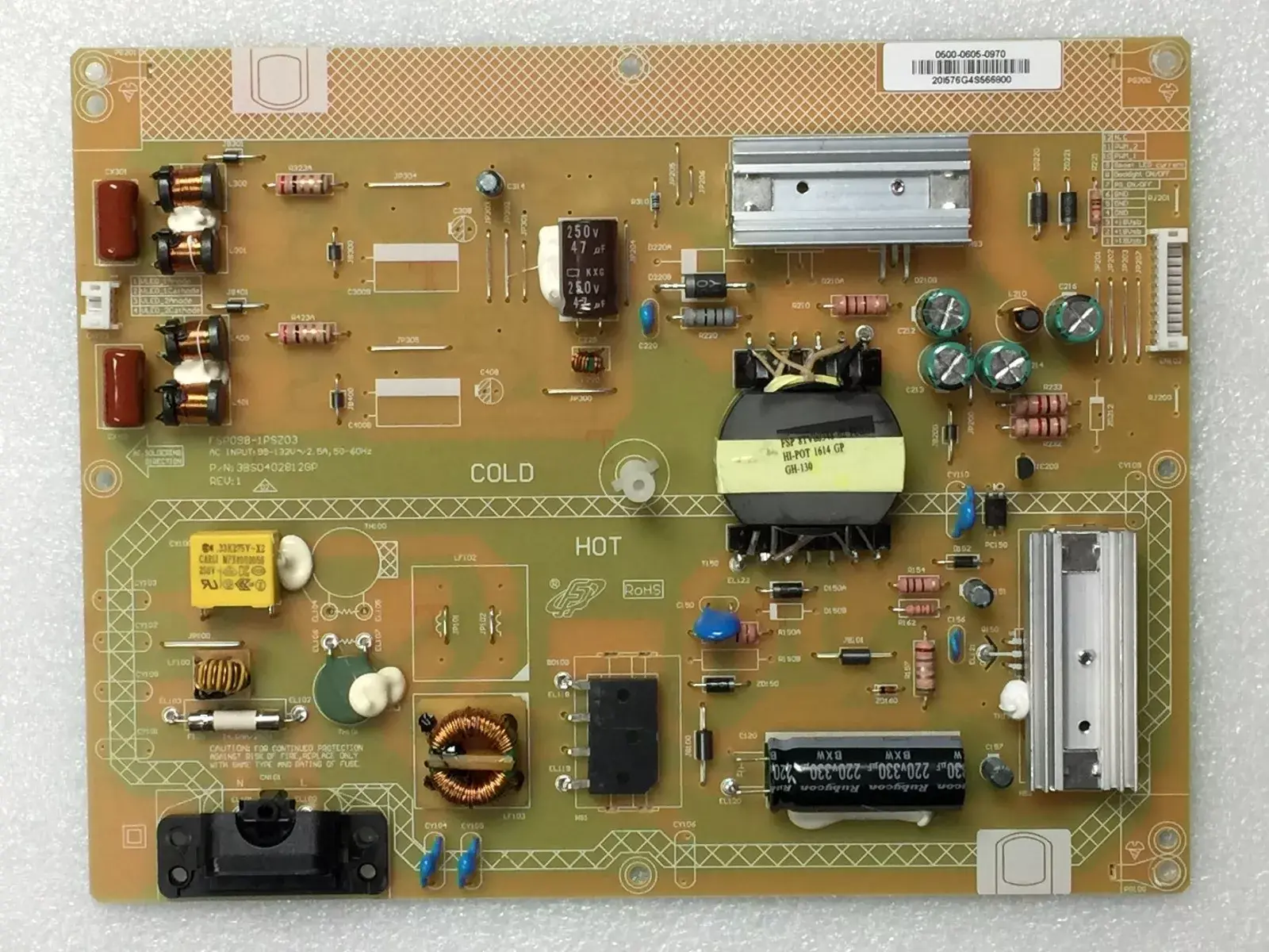 VIZIO 0500-0605-0970,Power Supply,Model E40-D0 LAUSTXBS