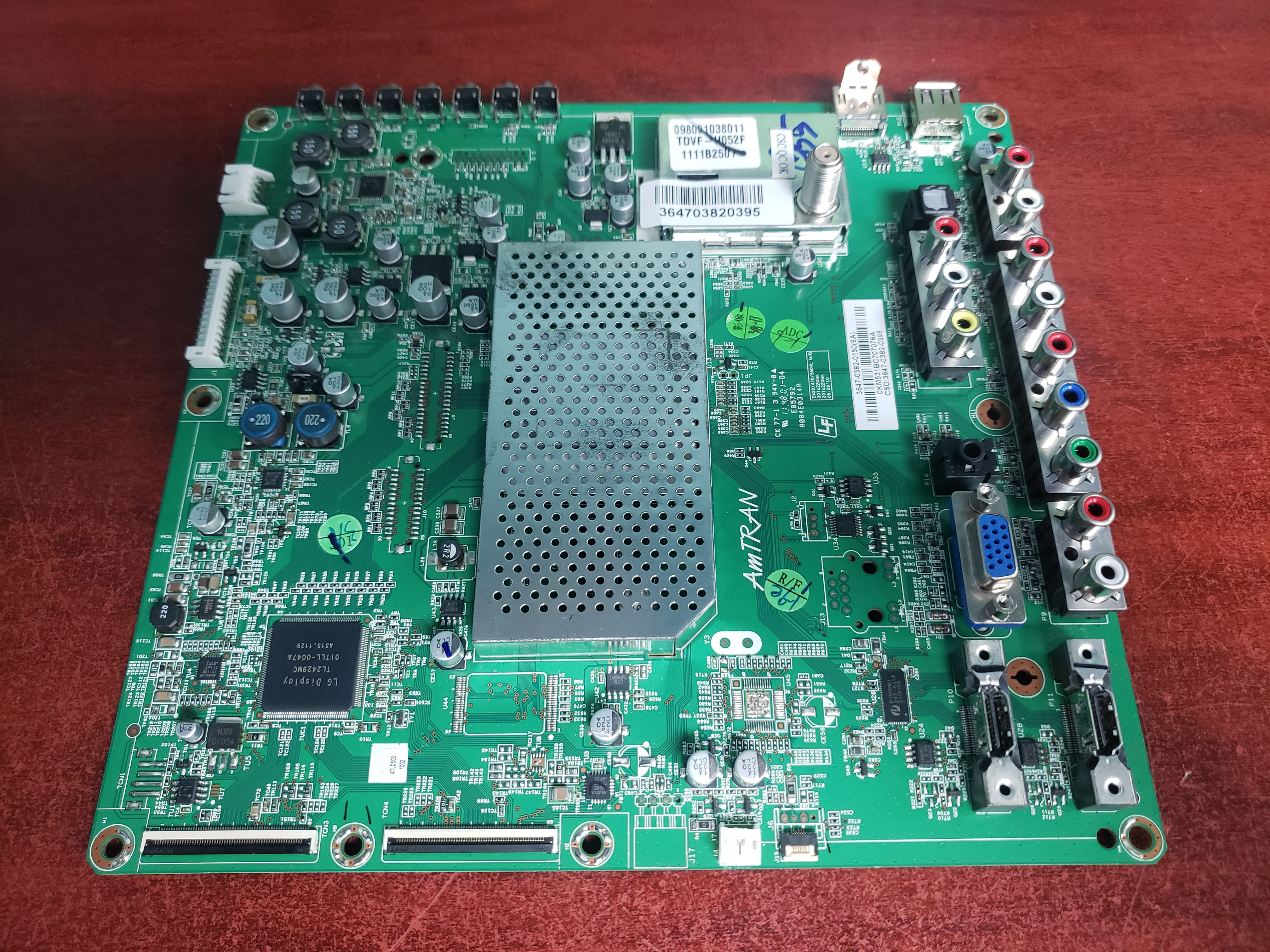 MAIN BOARD 3647-0382-0150 LG 47LD500-UA