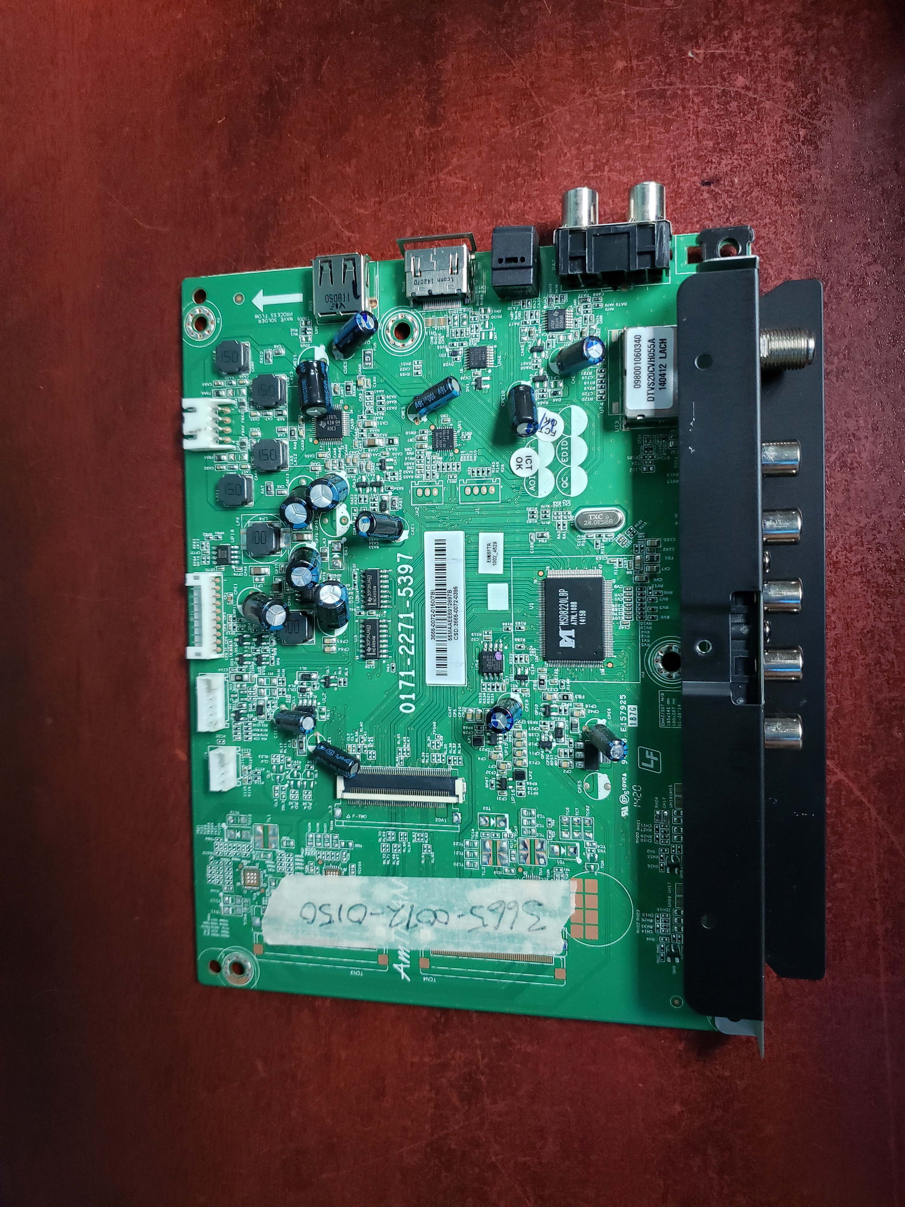 MAIN BOARD 3665-0072-0150 JVC EM65FTR