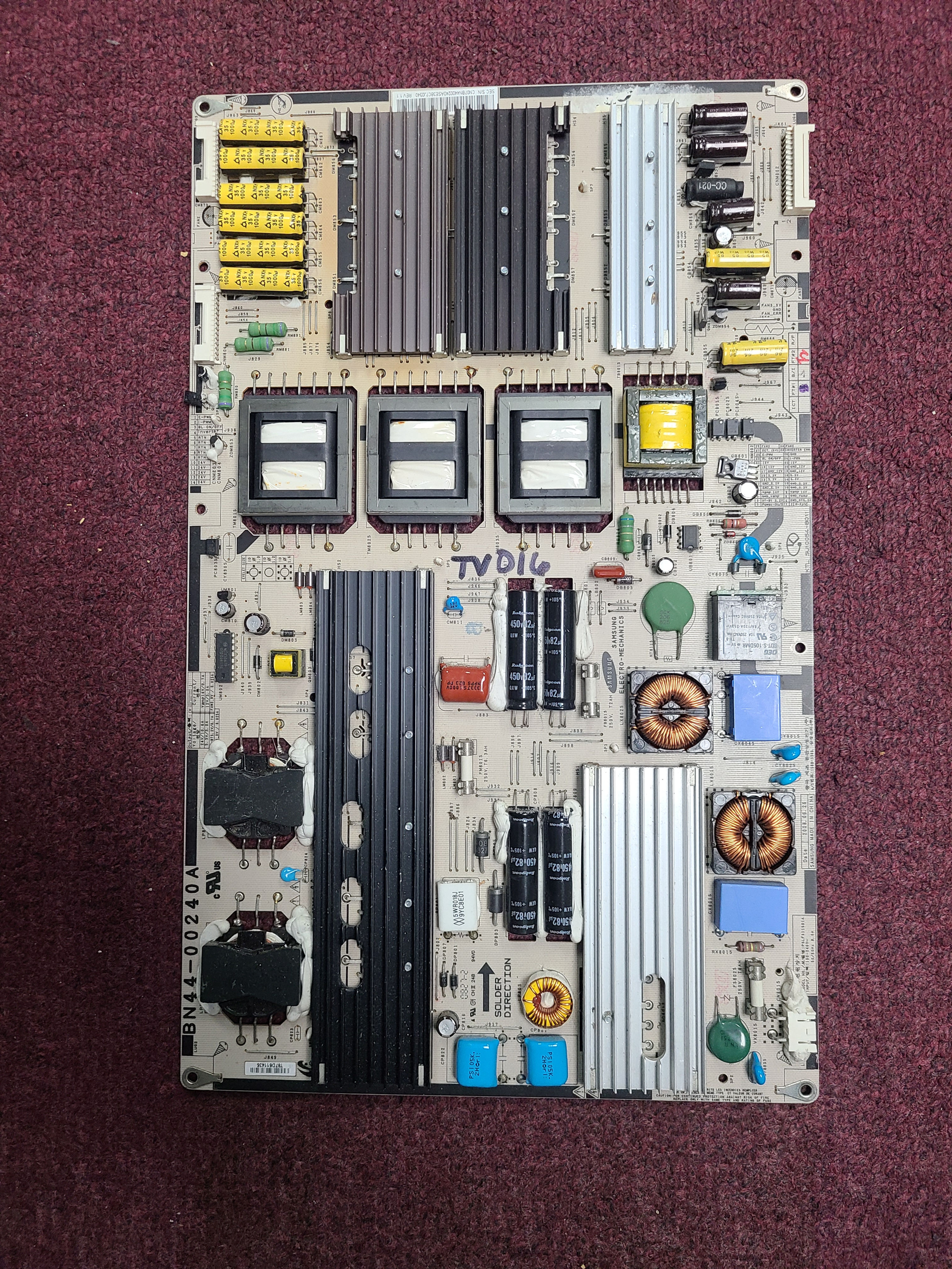 POWER SUPPLY BN44-00240A SAMSUNG LN52A860S2FXZA