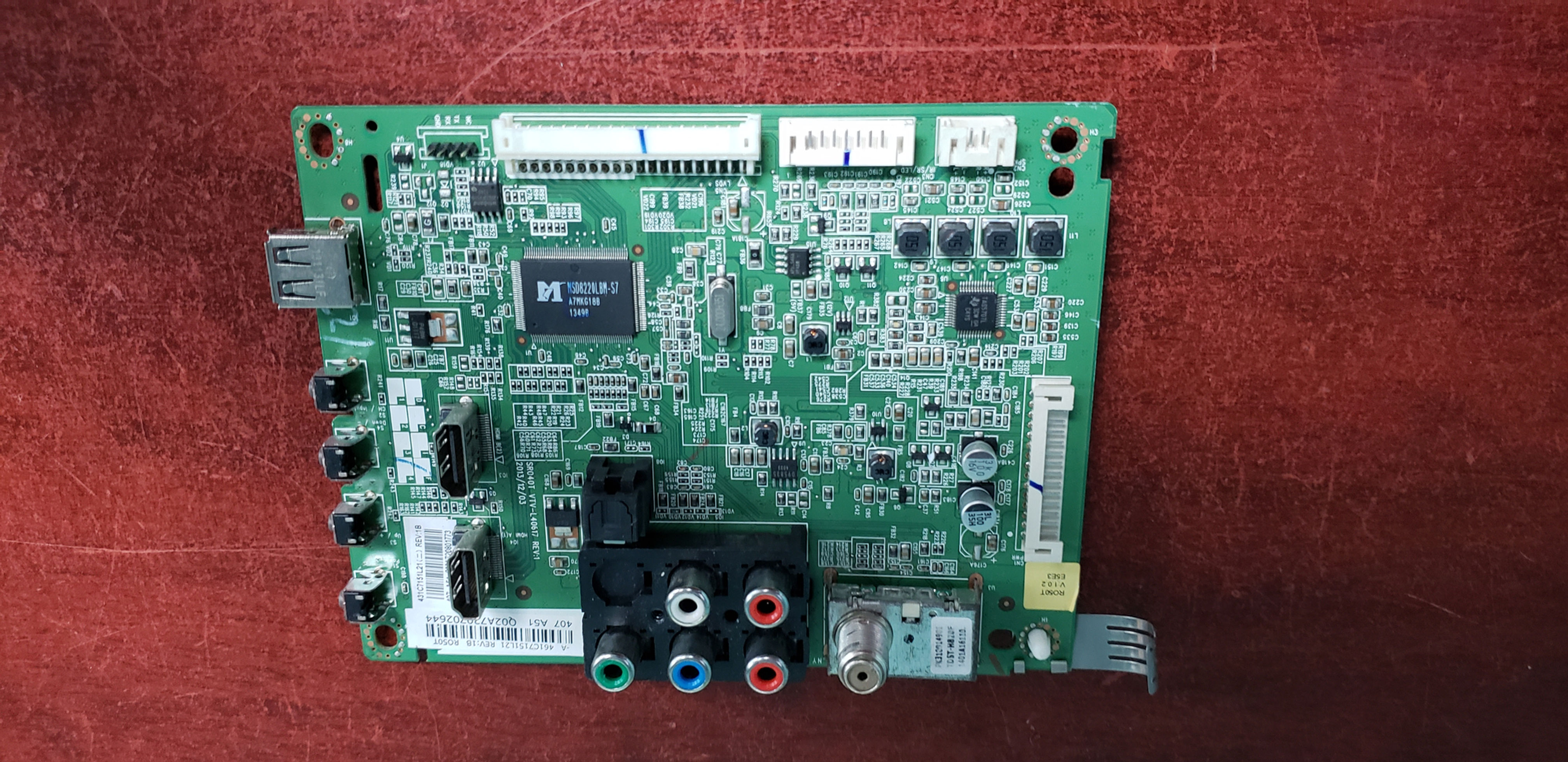 MAIN BOARD 75037553 TOSHIBA 50L1400U