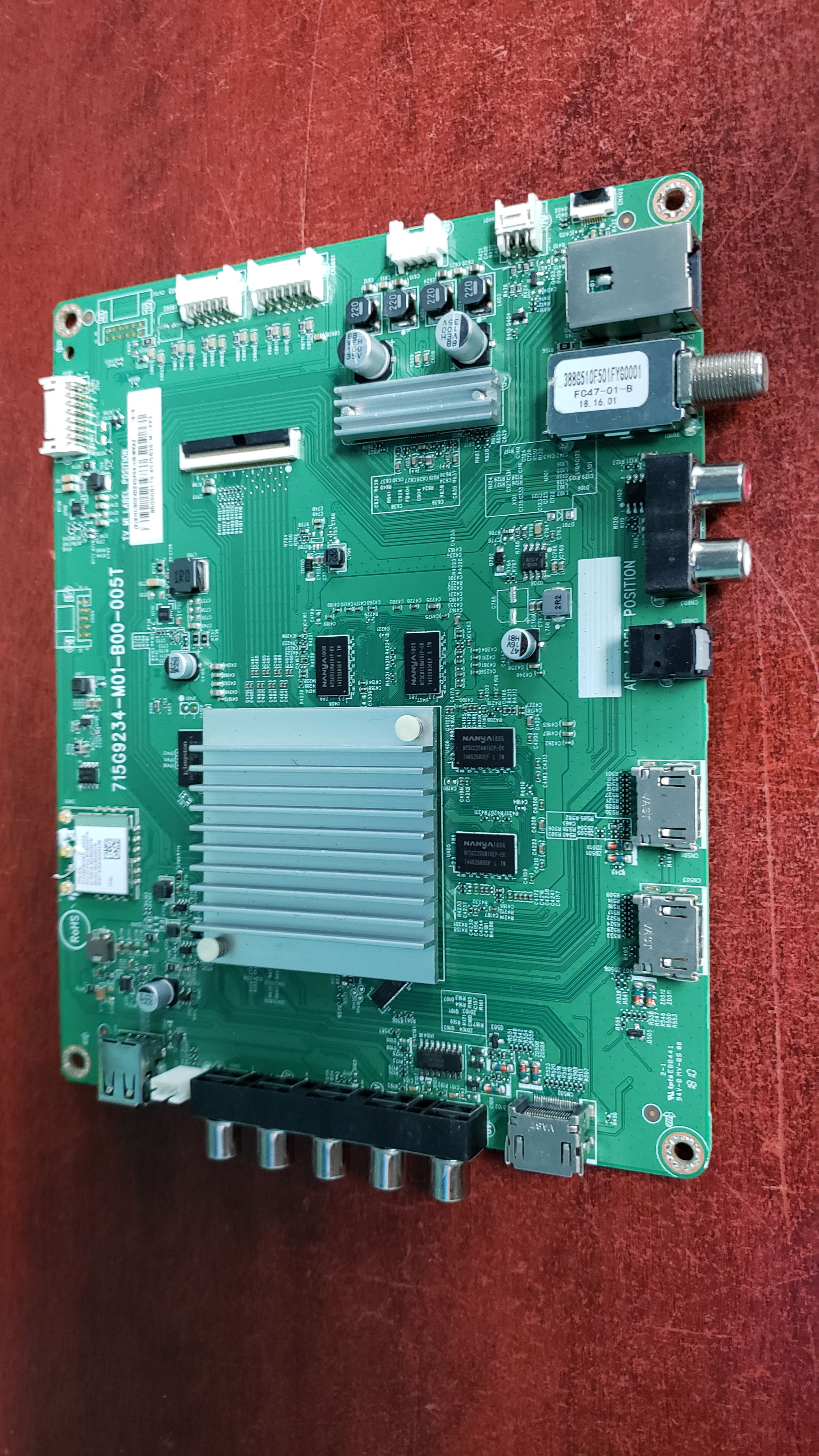 MAIN BOARD 756TXHCB02K024 VIZIO D50-F1