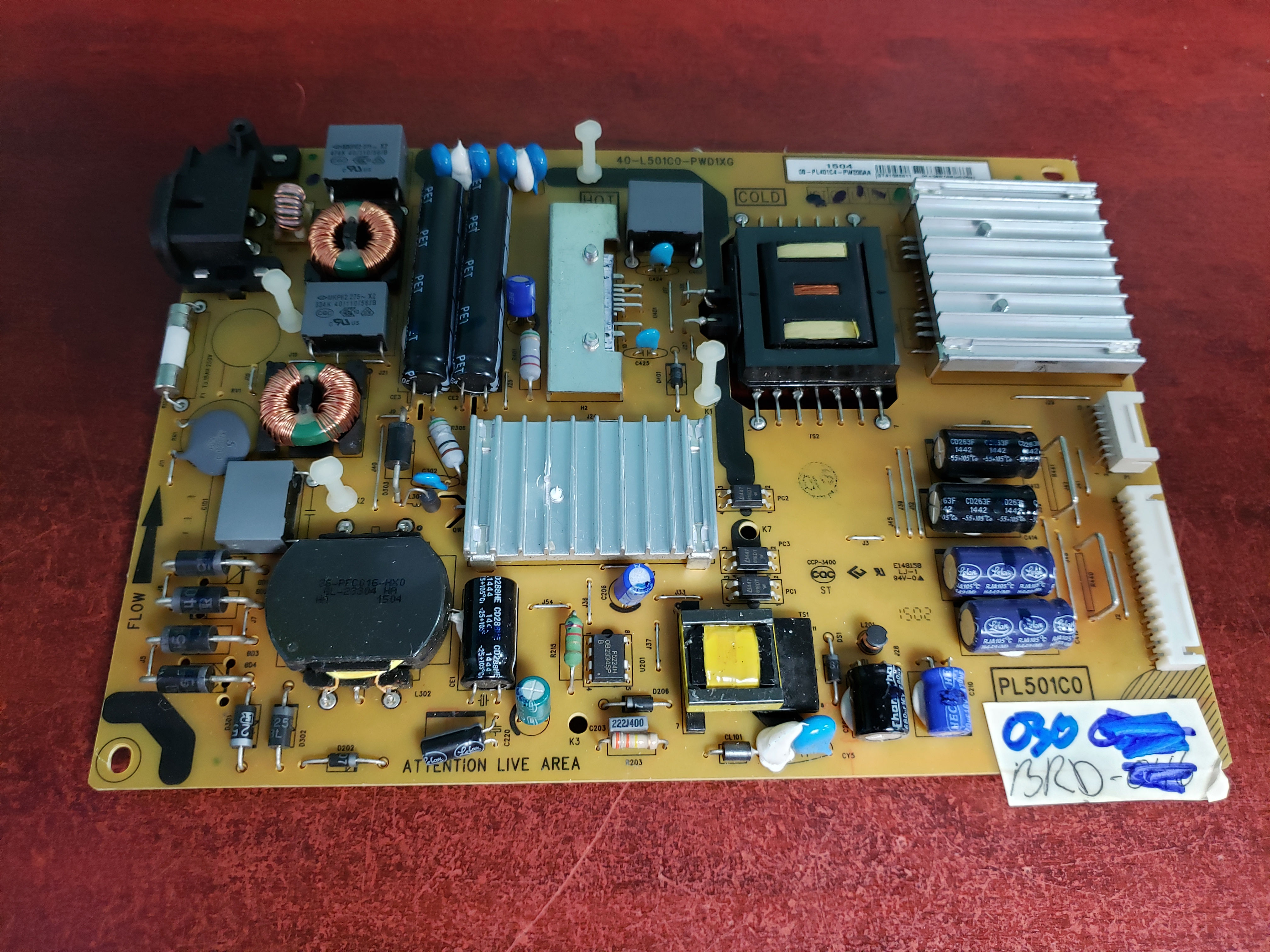 TCL 08-PL401C4-PW200AA,Power Supply, Model 55FS3700