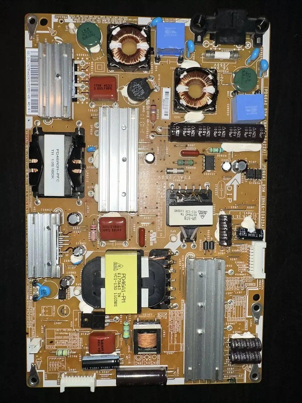 Samsung BN44-00422A (PD46A0_BDY) Power Supply, Models UN46D6300SFXZA