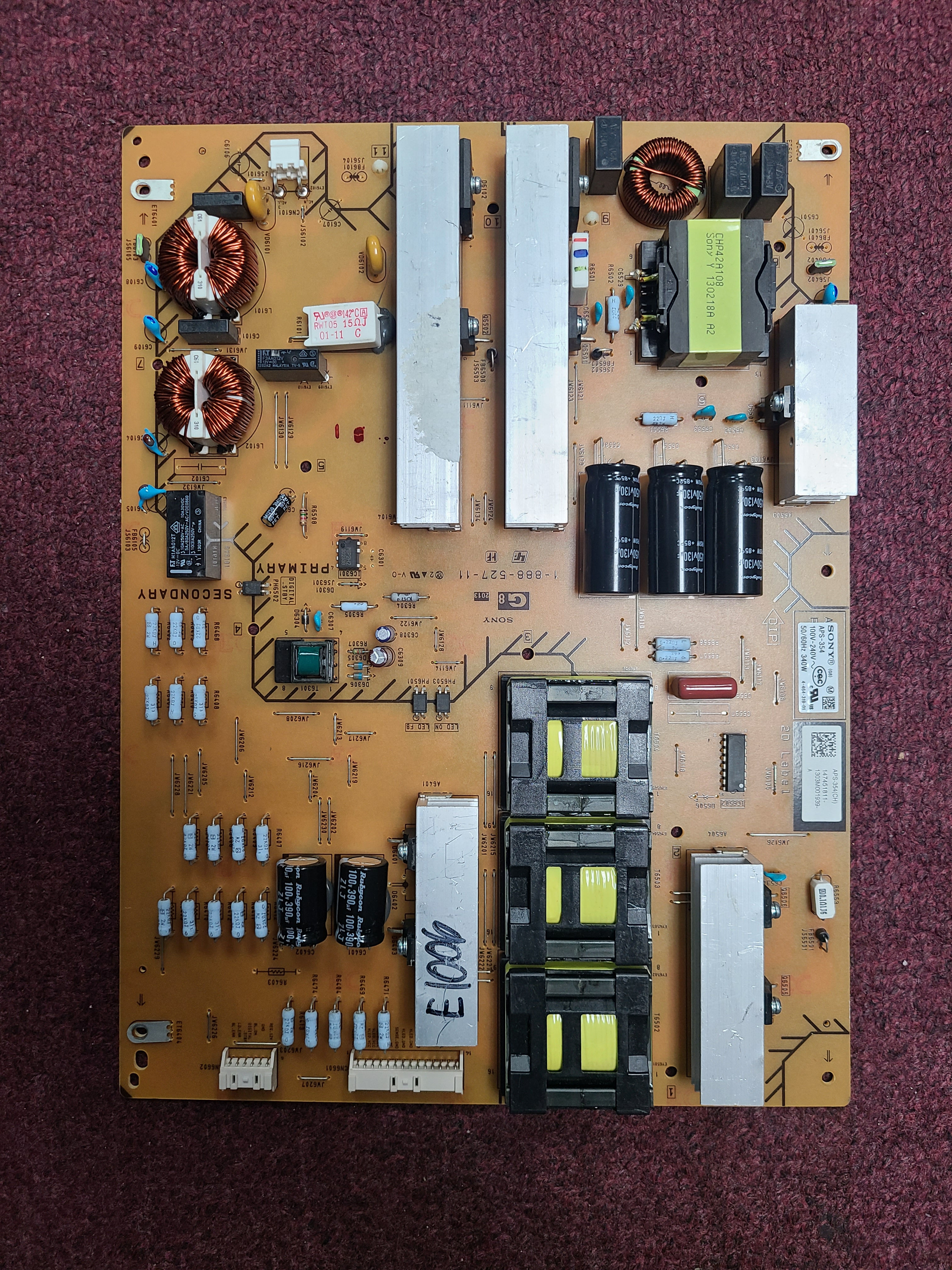 POWER SUPPLY 1-474-518-11 SONY XBR-65X900A