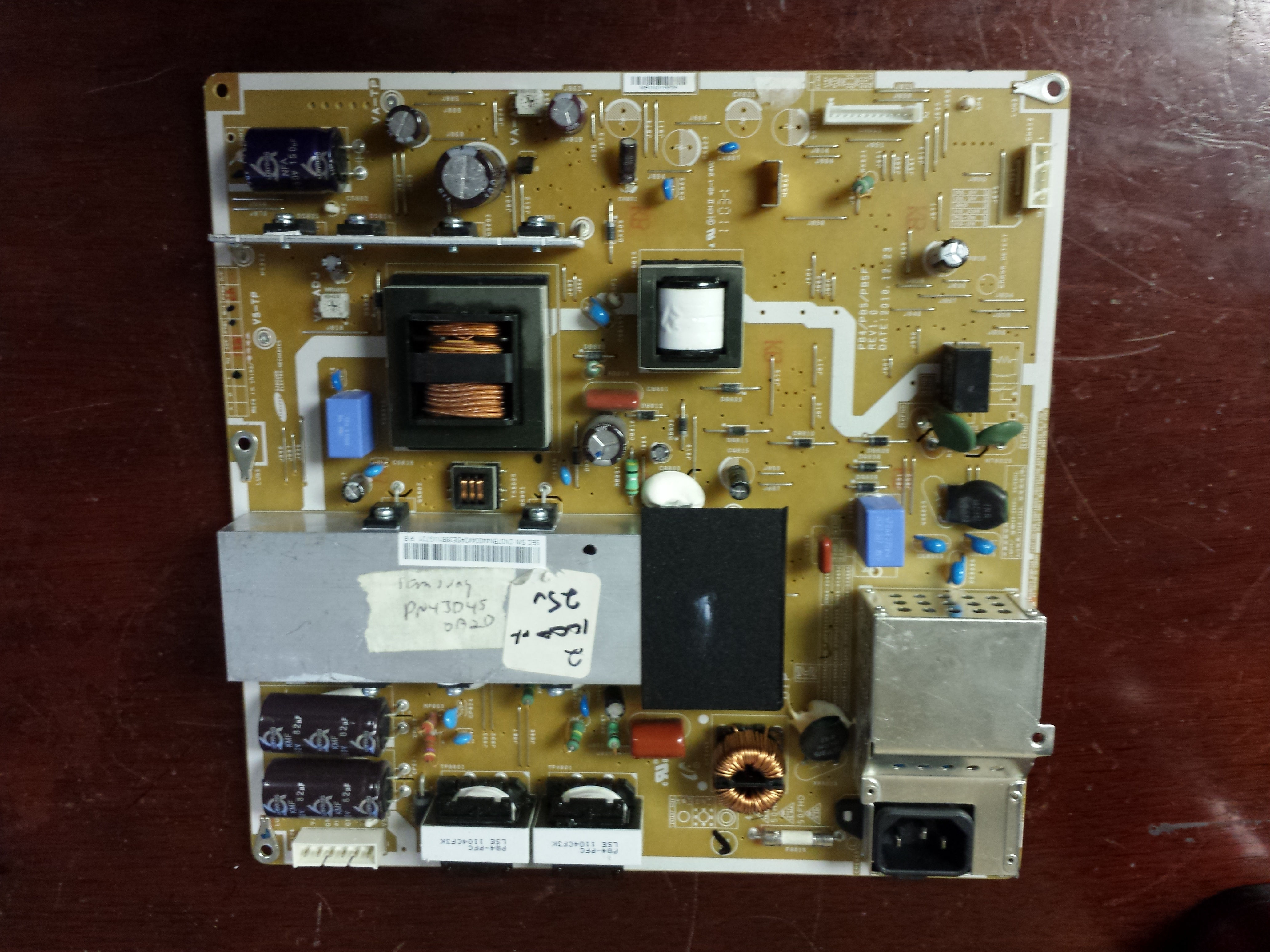 POWER SUPPLY BN44-00442A SAMSUNG PN43D450A2D