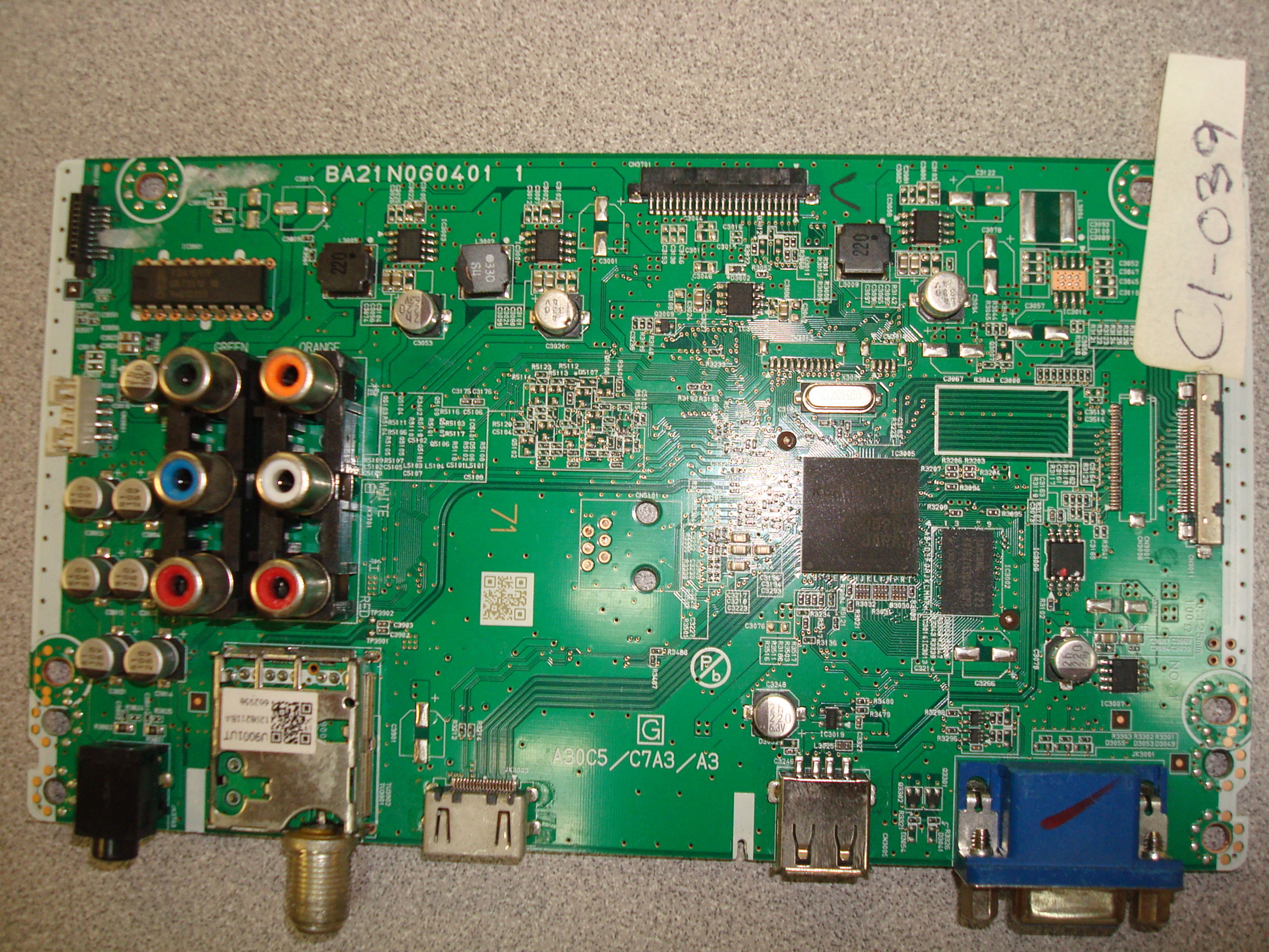 MAIN BOARD A2171MMA-001 EMERSON LE220EM3 ME1