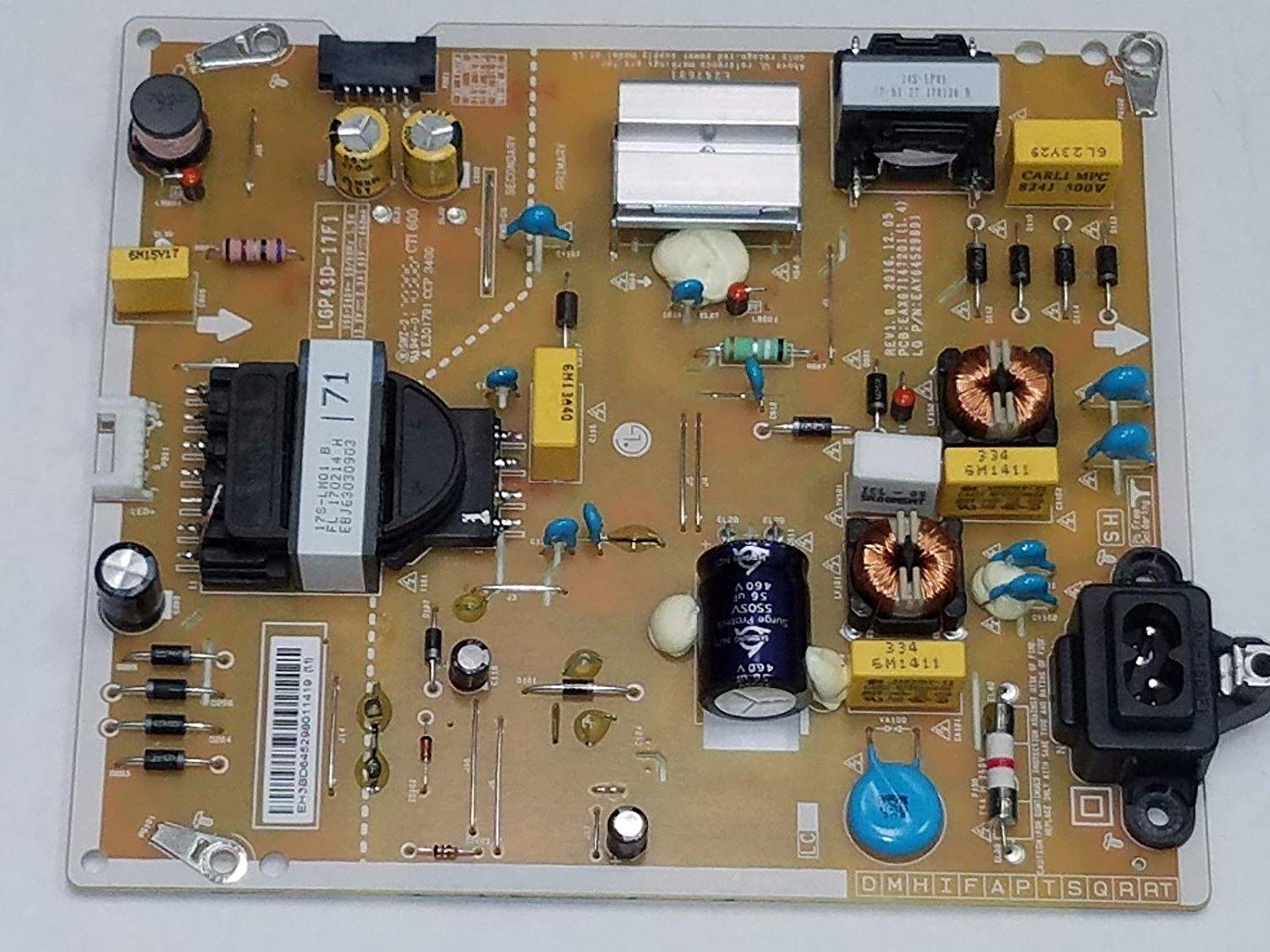 POWER SUPPLY EAY64529801/EAX67147201(1.4) LG 43LV570H-UA