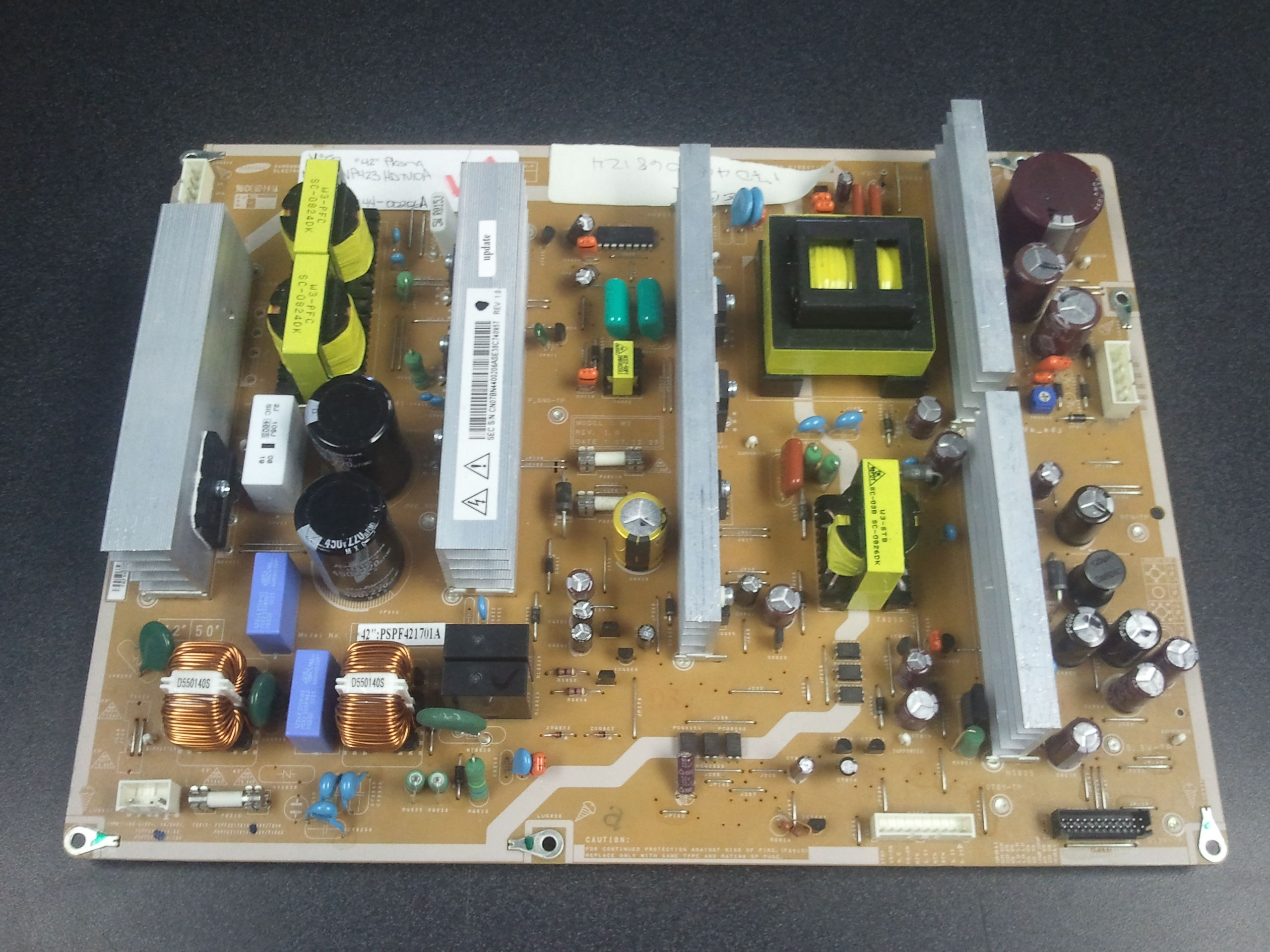 POWER SUPPLY BN44-00206A FOR A SAMSUNG PN42A450P1DXZA