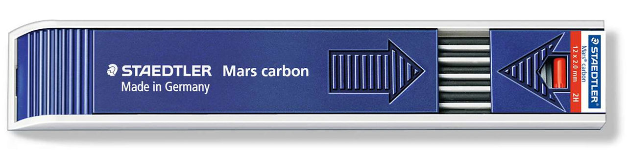 Staedtler Mars Carbon refill size 2.0 mm in 2B