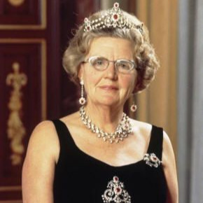 Queen Juliana - Wearing the Mellerio Ruby Parure