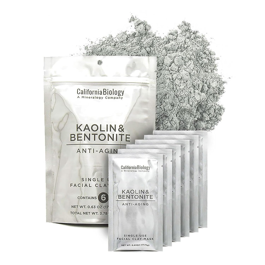 Kaolin & Bentonite Skin-Renewing Facial Clay Singles