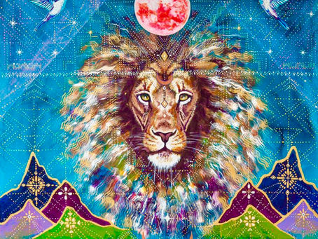 Full Moon in Leo : Cracking Open Our Lion Hearts