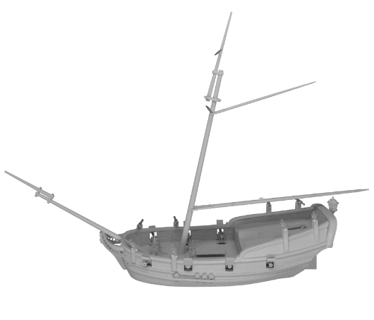 Miniatura: Bermuda Sloop Ship Kit (Balandra)