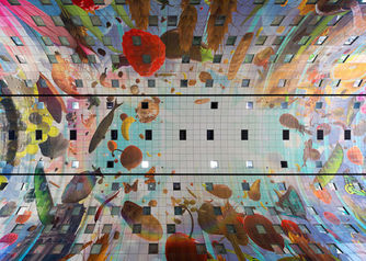 Markthal Rotterdam- Indoor market