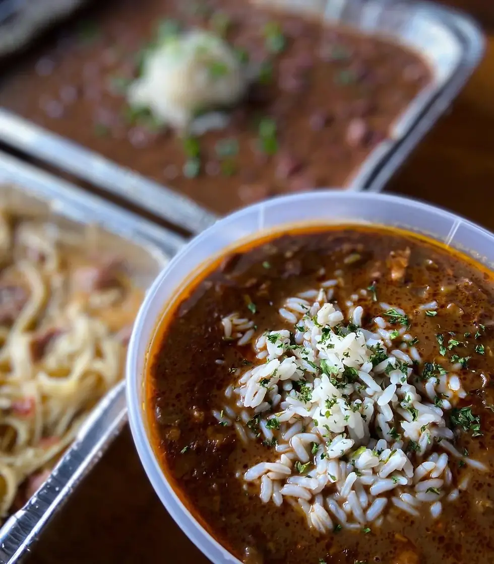 cajun and creole event catering with gumbo and jambalaya in London, kent and surrey