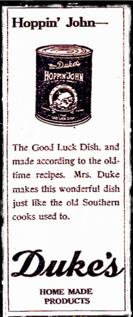 Vintage ad from Dukes