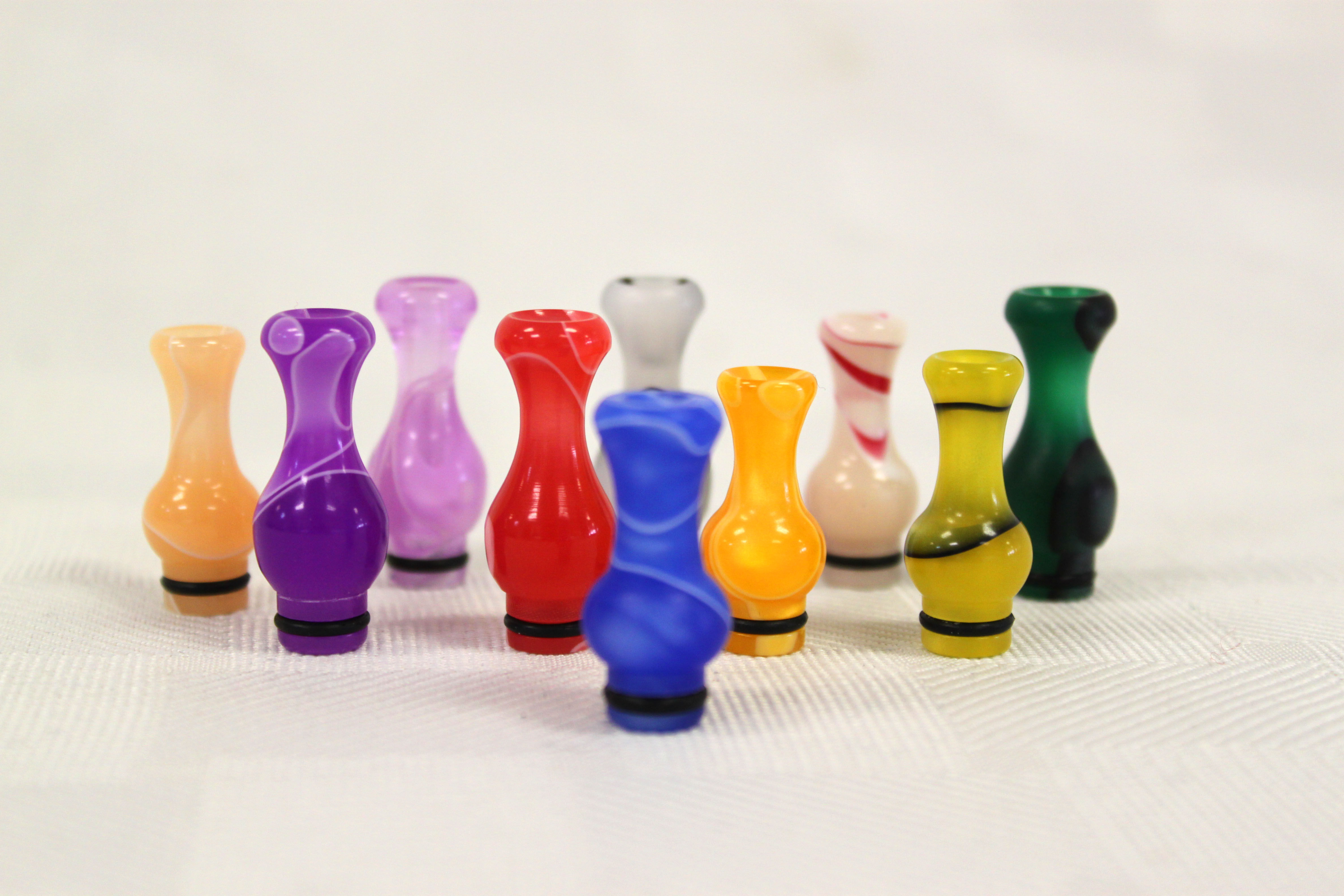 Colorful Swirl EGO Drip Tip