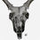 Thumbnail: Horns print in white