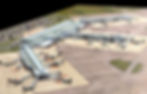 Thumbnail: 1/400 Scale Ft. Myers RSW Model Airport Terminal #40-100