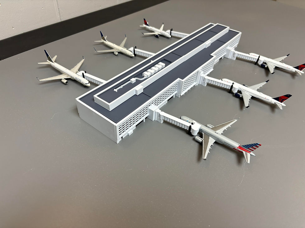 Thumbnail: 1/400 Scale Model Airport Connector Section #7000