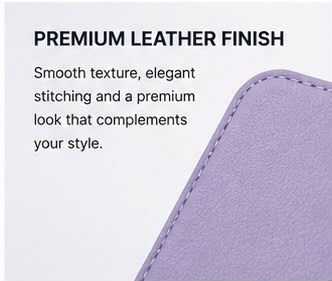 Thumbnail: Magnetic Leather Phone Stand