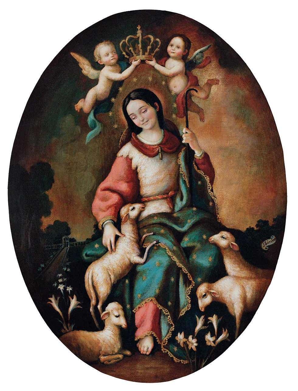 Divina Pastora (30x40 cm)